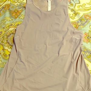 Lululemon tank top. Blush color size 4